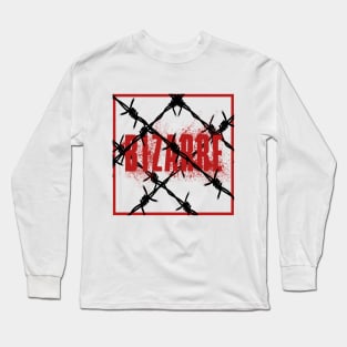 Bizarre Cool Word Art Aesthetic Minimalist Design Long Sleeve T-Shirt